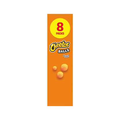 Cheetos Cheese & Bacon Balls Lunchbox Snacks Multipack 8 Pack - 136g