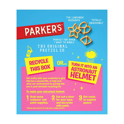 Parkers Pretzels Kids' Lunchbox Snacks Multipack Salted 8 Pack - 200g