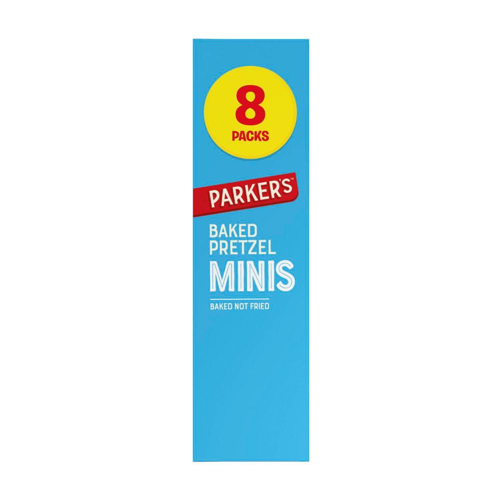 Parkers Pretzels Kids' Lunchbox Snacks Multipack Salted 8 Pack - 200g