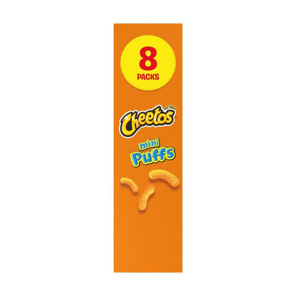 Cheetos Cheese Mini Puffs Lunchbox Multipack 8 Pack - 196g