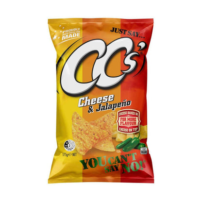 CC's Corn Chips Cheese & Jalepeno - 175g