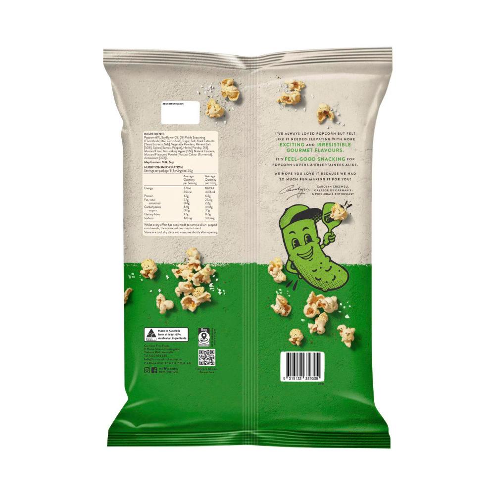 Carman's Popcorn Dill Pickles - 100g