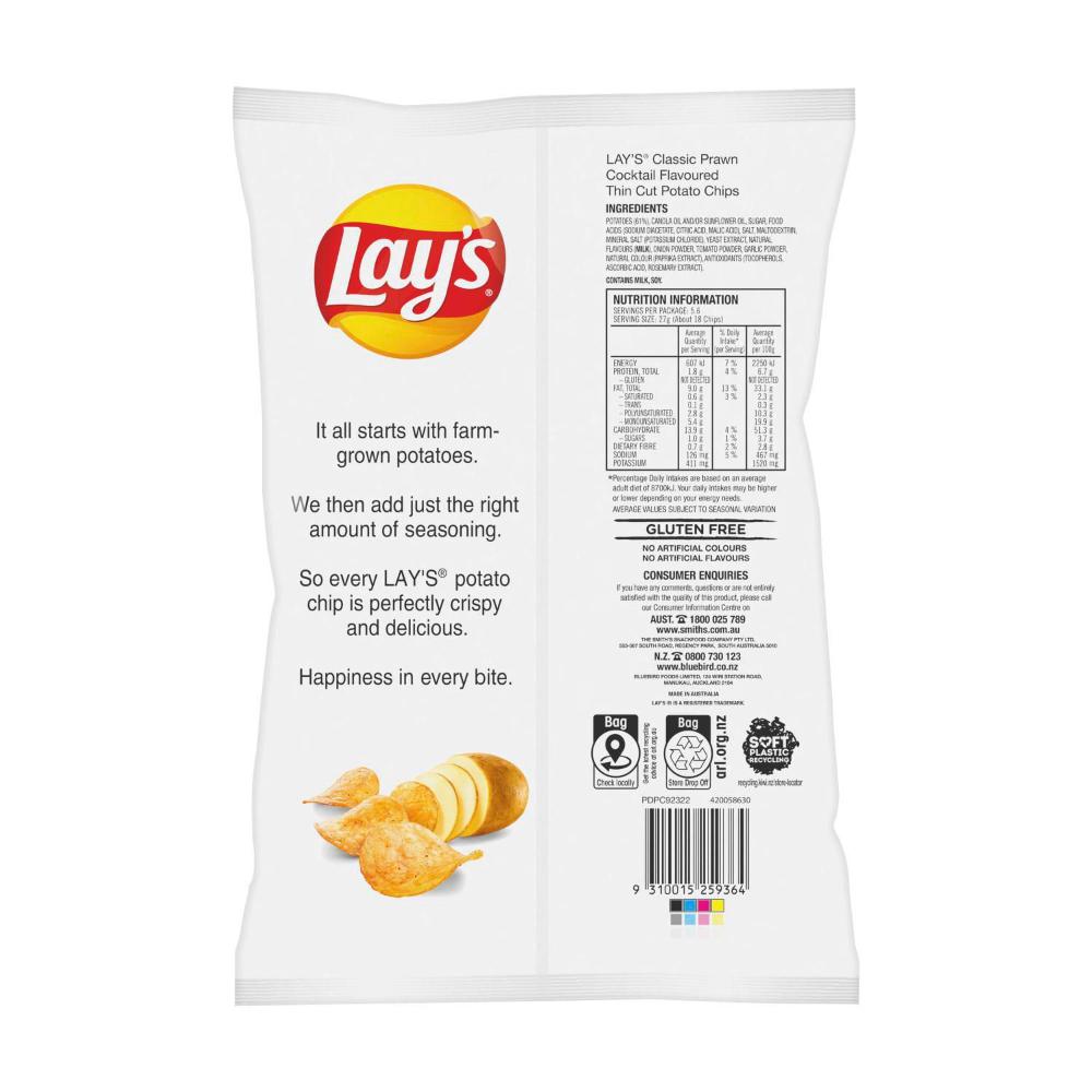 Lays Prawn Cocktail - 150g