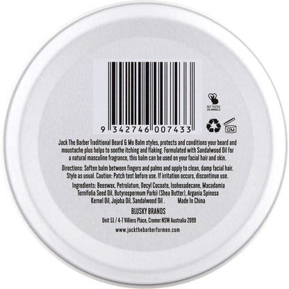 Jack The Barber Beard & Mo Balm 95g