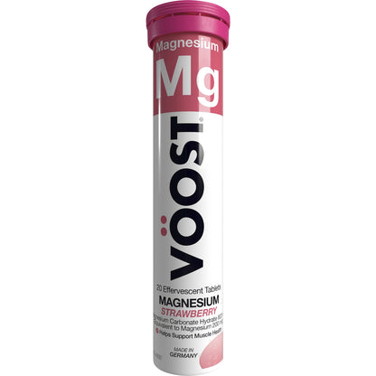 Voost Magnesium Effervescent Tablets Strawberry 20 pack