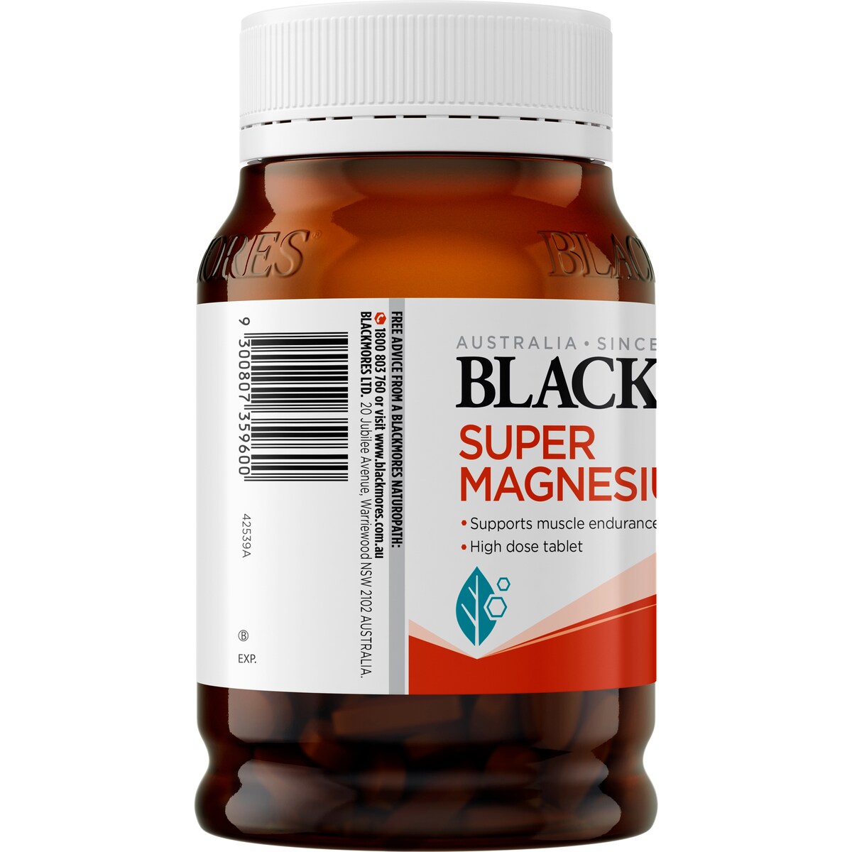 Blackmores Super Magnesium+ Coated Tablets 180 pack