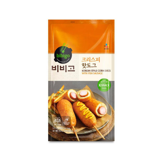 Bibigo Korean Sytle Corn Dogs W Fish Sausage - 450GRAM