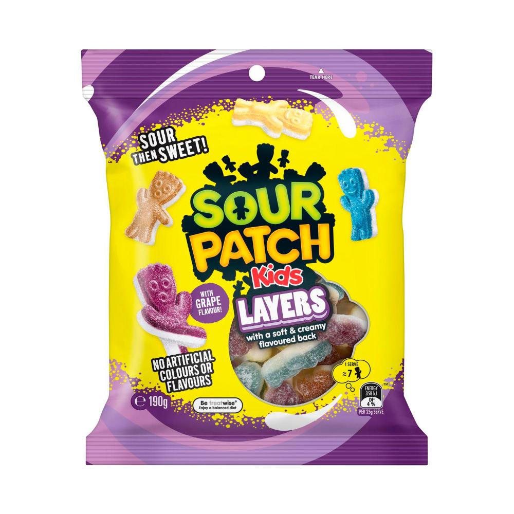 Sour Patch Kids Layers. - 190GRAM