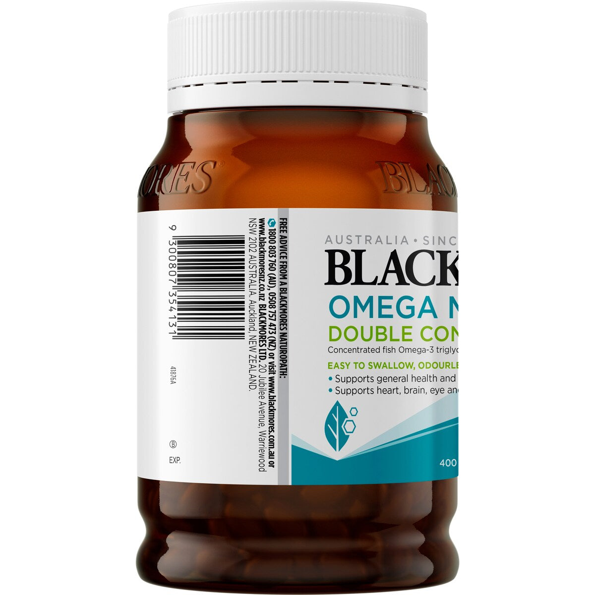 Blackmores Omega Mini Double Concentrate Capsules 400 pack