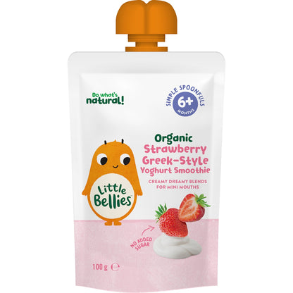 Little Bellies Greek-style Yoghurt Smoothie Strawberry 100g