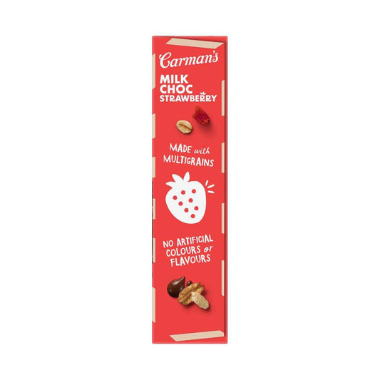 Carman's Multigrain Muesli Bars Milk Choc Strawberry 5 Pack - 150g