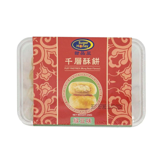 Sugar Honey Puff Pastries Green Bean - 250g