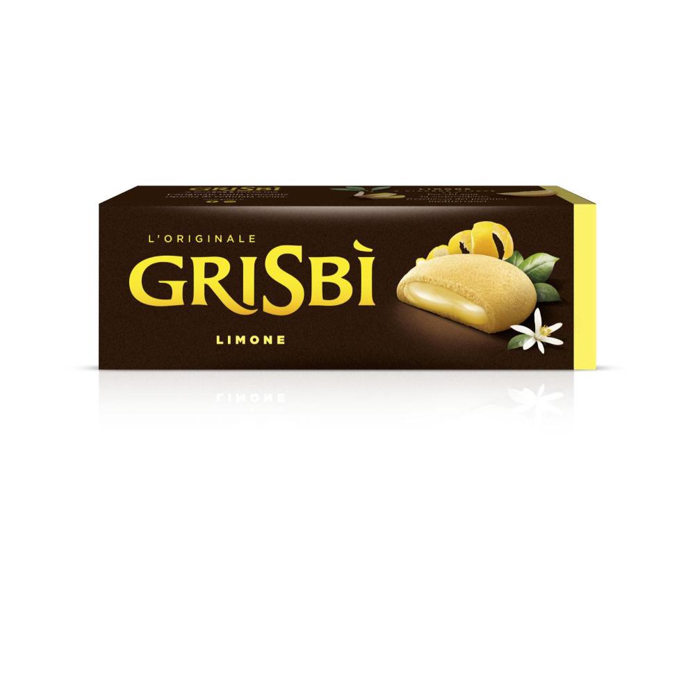 Grisbi Filled Biscuits Lemon Cream - 135 GRAM
