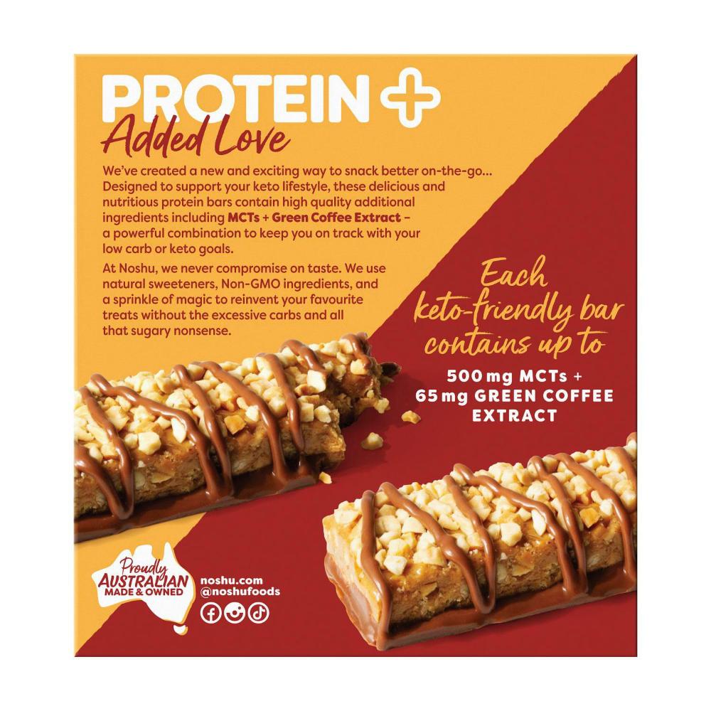 Noshu Protein+ Keto Pro Crunchy Cookie Butter Bars - 180g