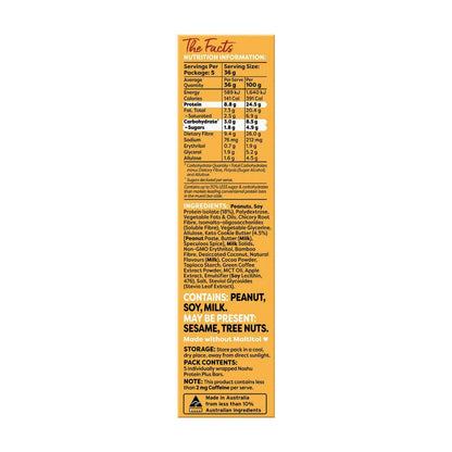 Noshu Protein+ Keto Pro Crunchy Cookie Butter Bars - 180g