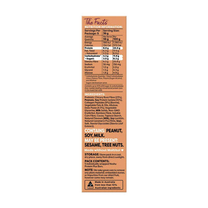 Noshu Protein+ Collagen Caramel Sticky Date Bars - 180g