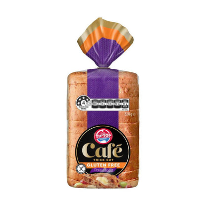 Tip Top Bakery Cafe Raisin Toast Gluten Free - 550g