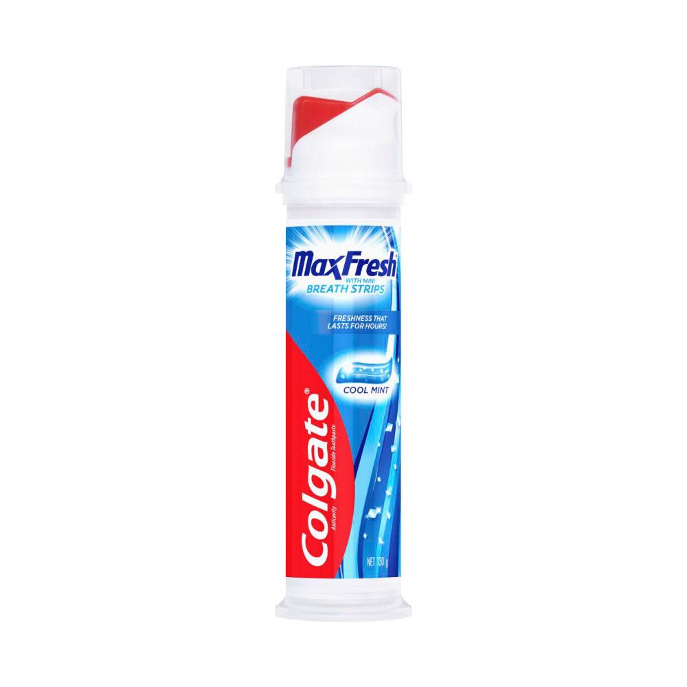 Colgate Max Fresh Toothpaste Cool Mint Pump - 130g