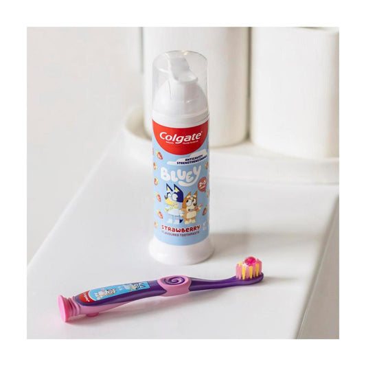 Colgate Toothpaste Kids Bluey Strawberry Pump - 85g