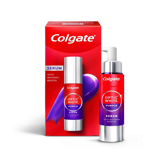 Colgate Optic White Teeth Whitening Purple Serum Pump - 40mL