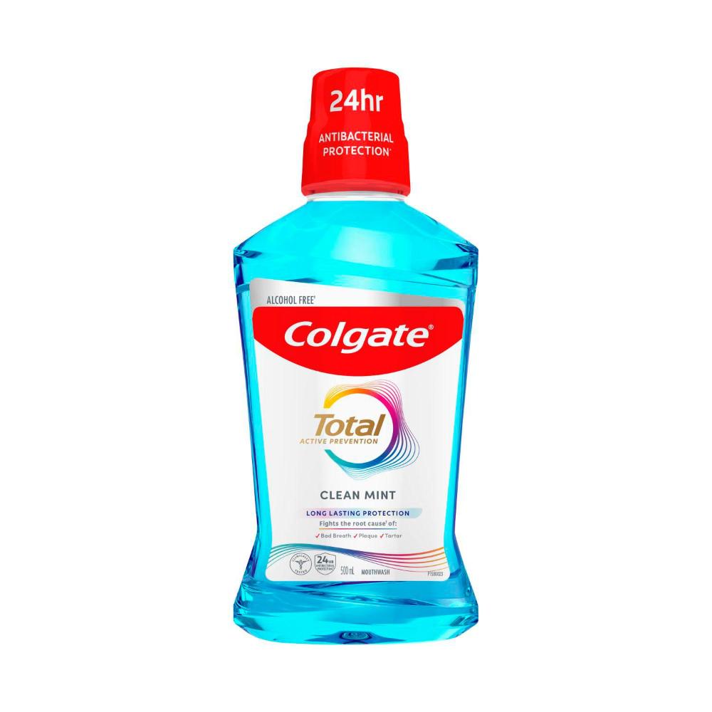 Colgate Total Mouthwash Clean Mint - 500mL