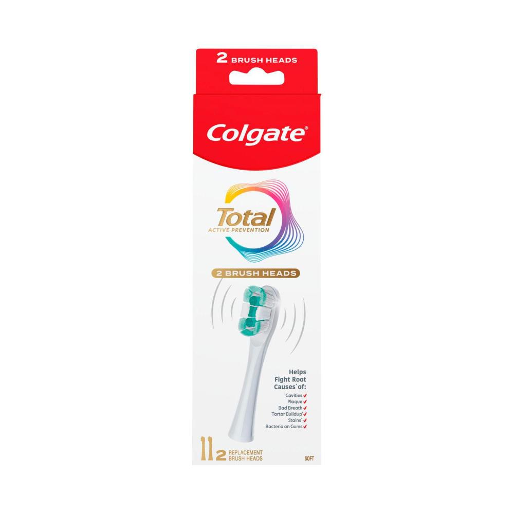 Colgate Total Battery Toothbrush Refills - 2 Pack