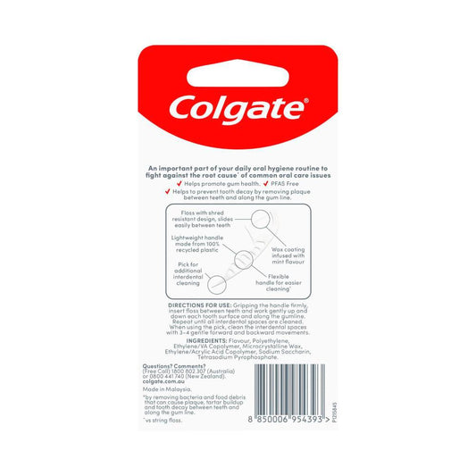 Colgate Total Active Prevention Floss Picks - 35 Pack