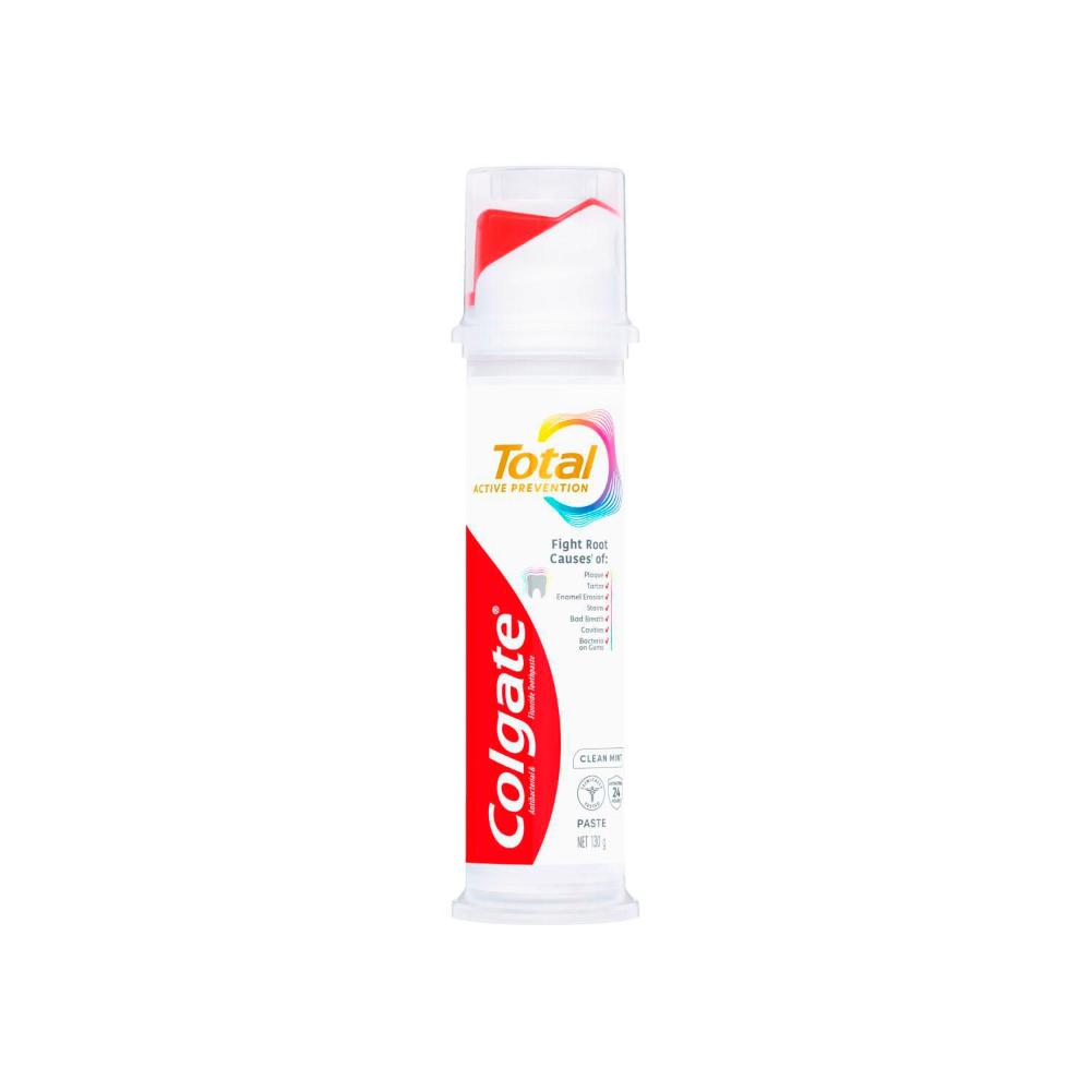 Colgate Total Toothpaste Clean Mint Pump - 130g
