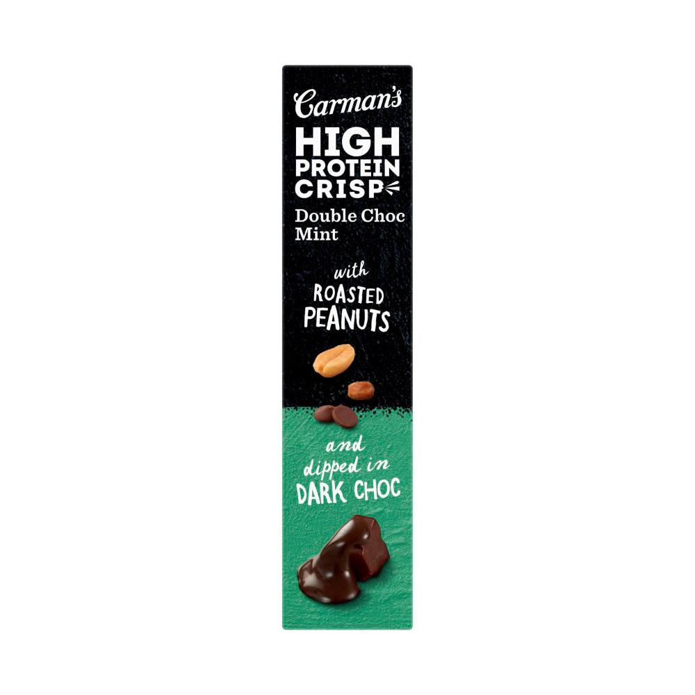 Carman's High Protein Crisp Bars Choc Mint - 250g