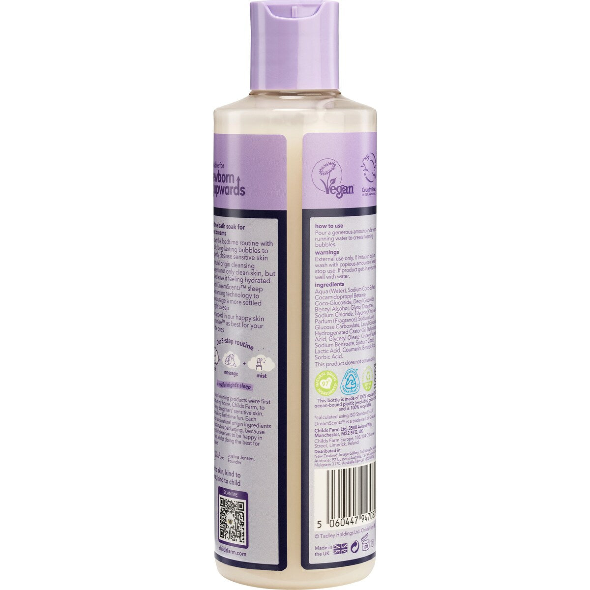 Childs Farm Bath Soak Lavender & Moon Milk 250ml