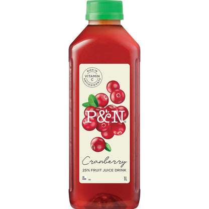 P&n Fruit Juice Cranberry Drink 1l