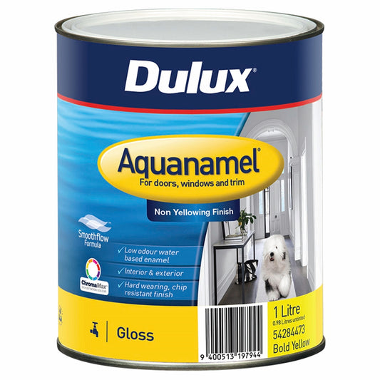 Dulux Enamel Paint - 1L - Bold Yellow