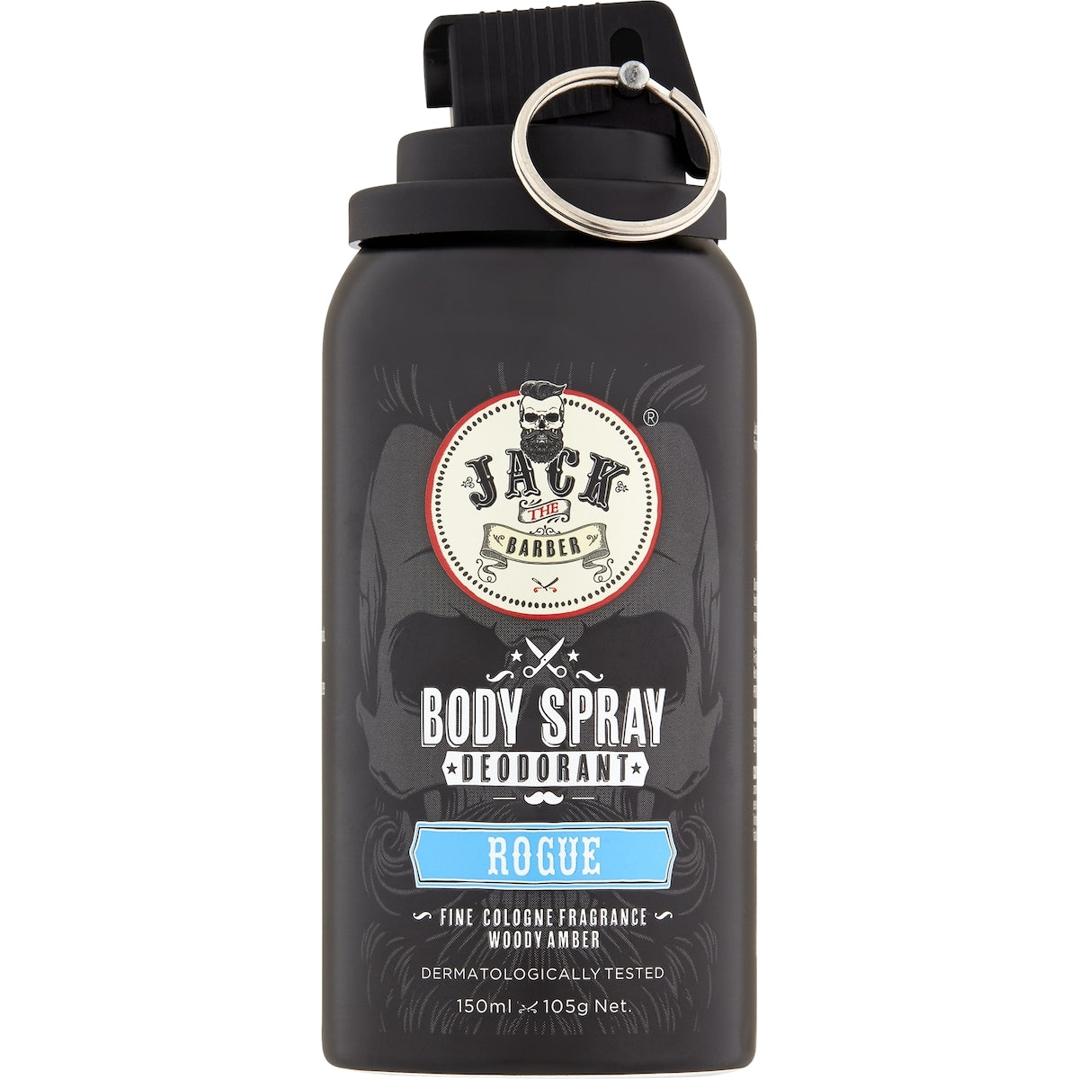 Jack The Barber Body Spray Deodorant Rogue 150ml