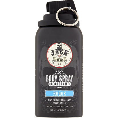 Jack The Barber Body Spray Deodorant Rogue 150ml