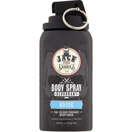 Jack The Barber Body Spray Deodorant Rogue 150ml