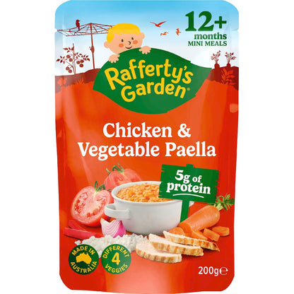 Raffertys Garden Chicken & Vegetable Paella 200g