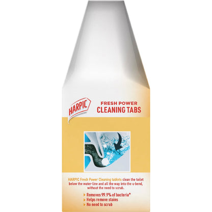 Harpic Fresh Power Toilet Cleaning Tabs 6 Pack