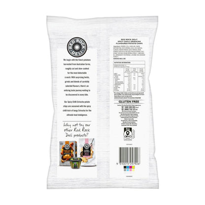 Red Rock Deli Chips Spicy Chilli Sriracha - 165 GRAM