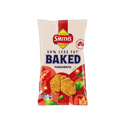Smiths Baked Fusions Margherita - 130 GRAM