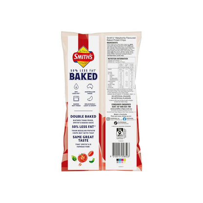 Smiths Baked Fusions Margherita - 130 GRAM