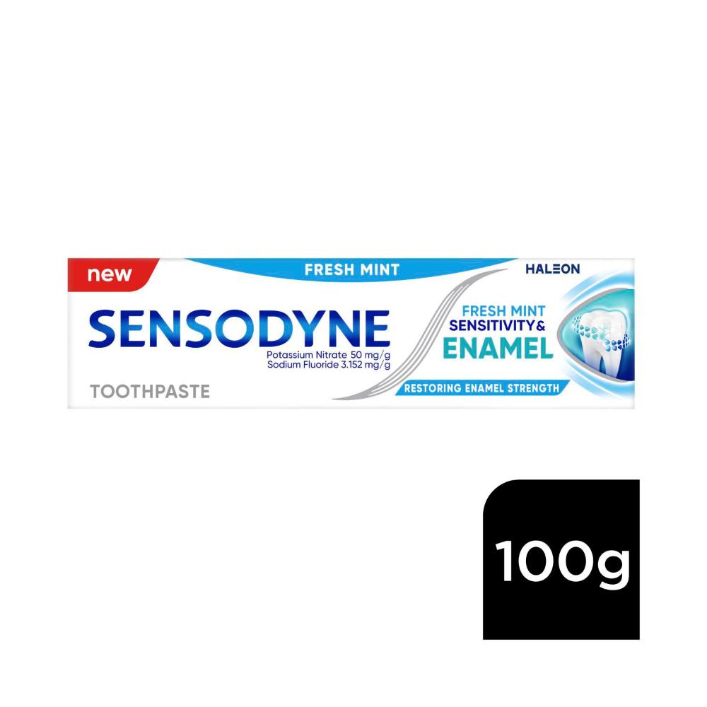 Sensodyne Sensitivity & Enamel Toothpaste Fresh Mint - 100g