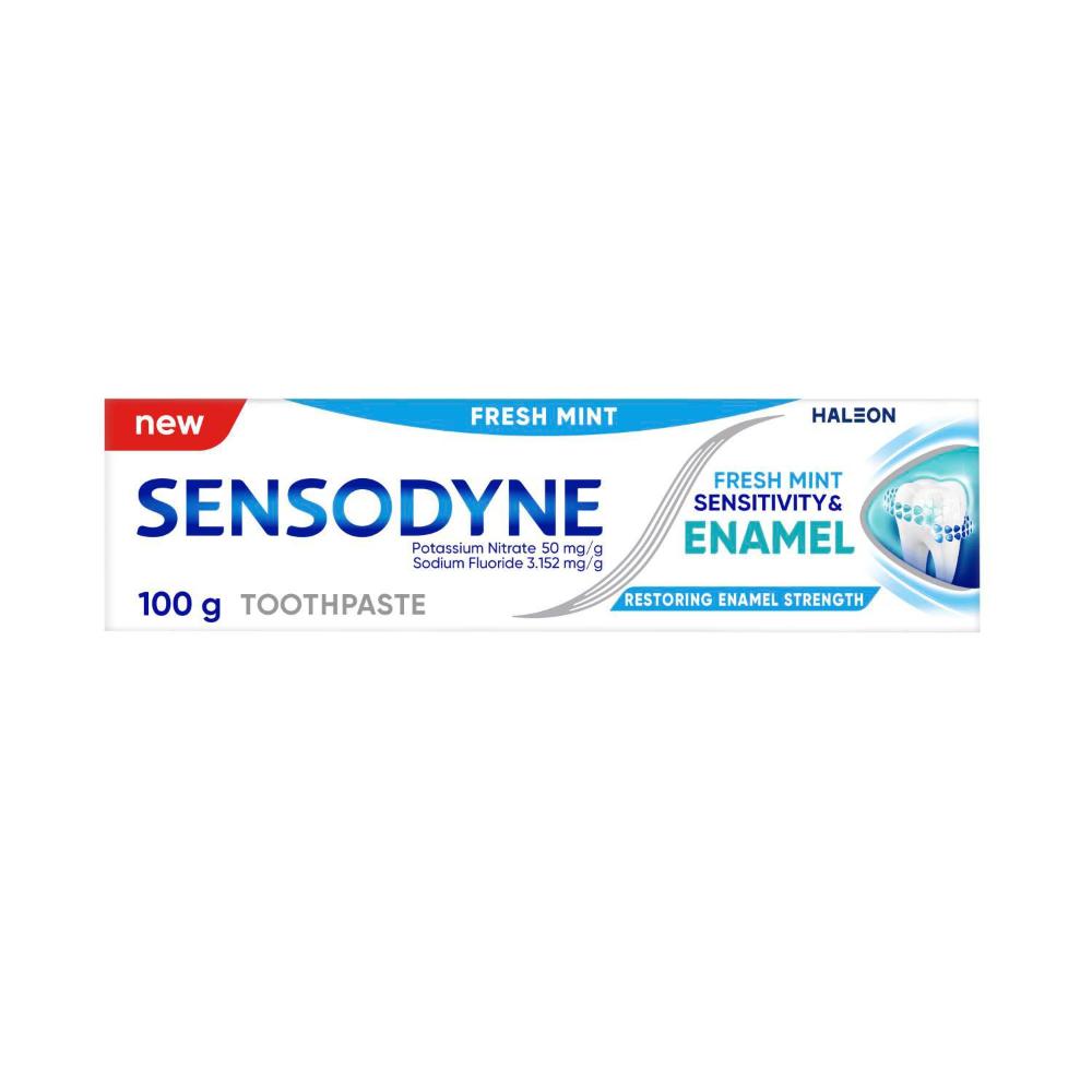 Sensodyne Sensitivity & Enamel Toothpaste Fresh Mint - 100g