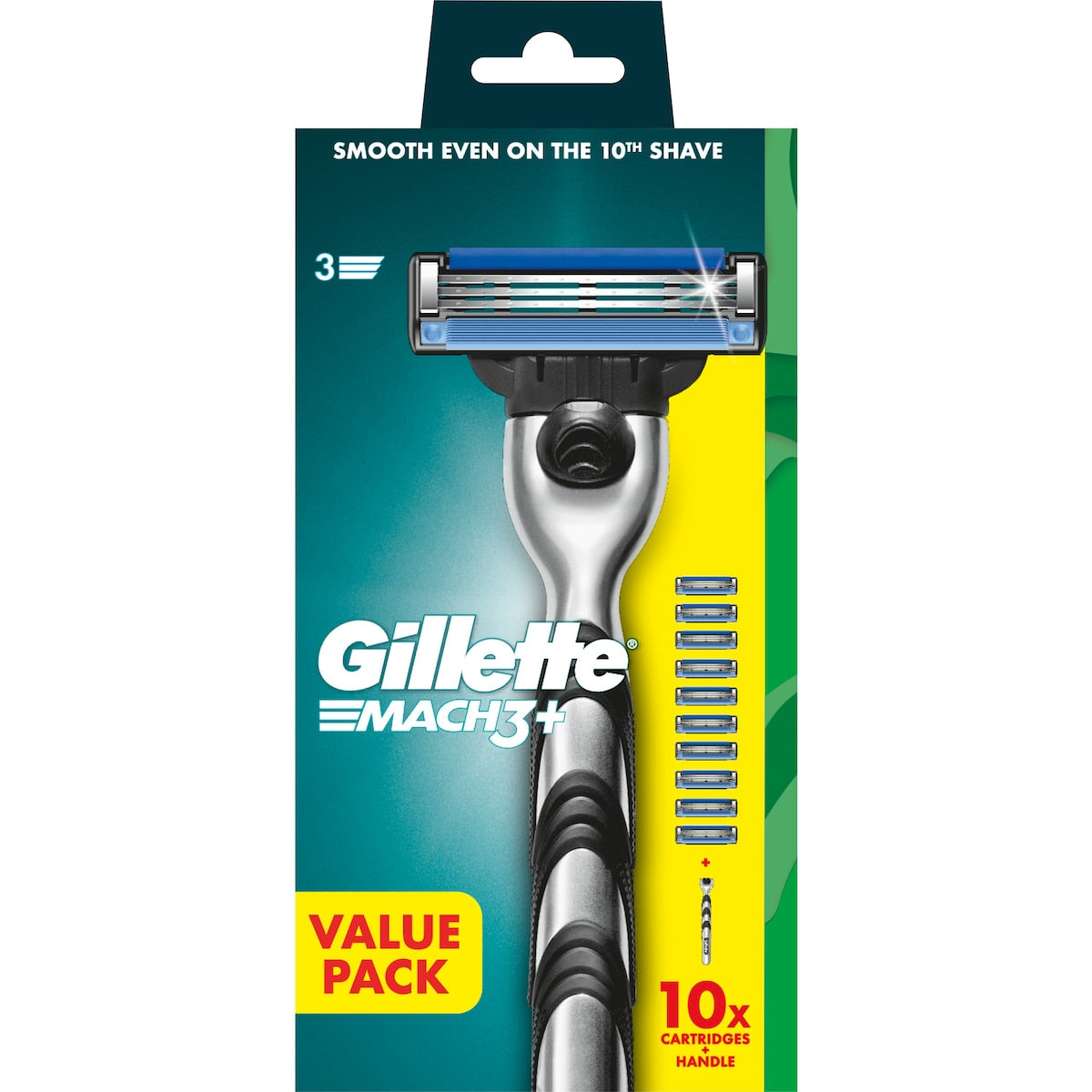 Gillette Mach 3 Shaver Value Pack Each