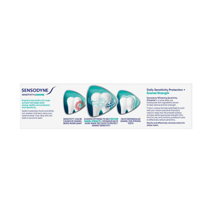 Sensodyne Sensitivity & Enamel Toothpaste Whitening - 100g