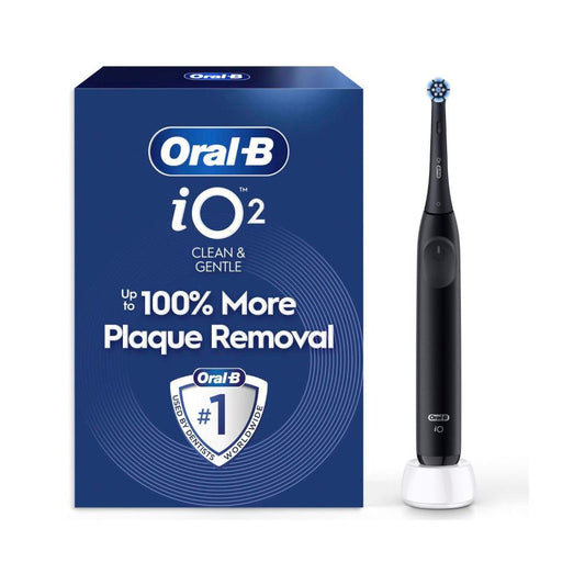 Oral B Io2 Electric Toothbrush Black - 1 Pack