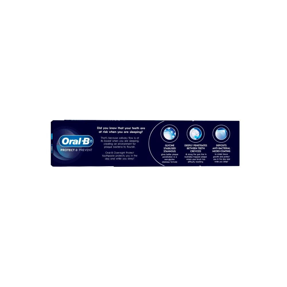 Oral B Overnight Protect Soft Mint Toothpaste - 95g