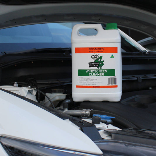 Bar's Bugs Pre-Mixed Ready to Use Windscreen Cleaner 5L