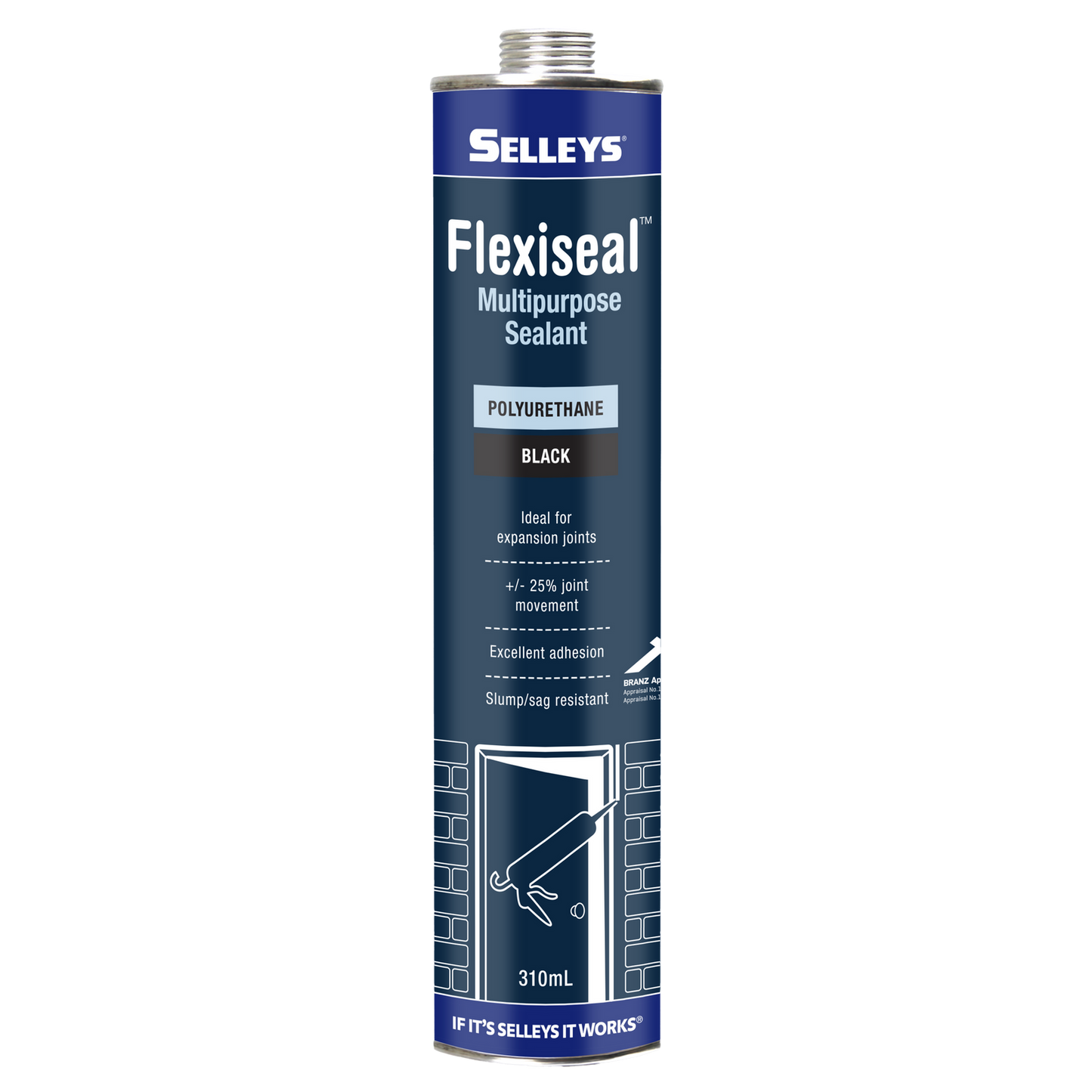 Selleys Black Flexiseal - 310ml