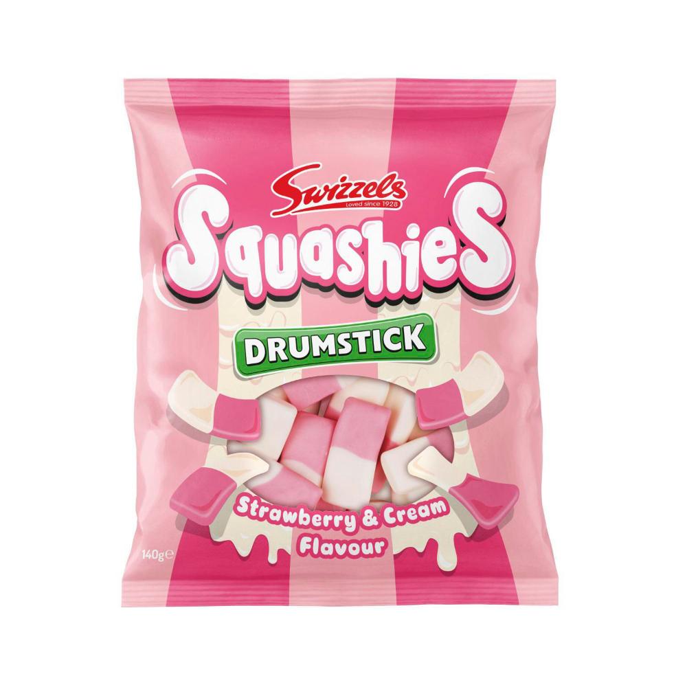 Swizzles Squshies Strawberry & Cream - 140g