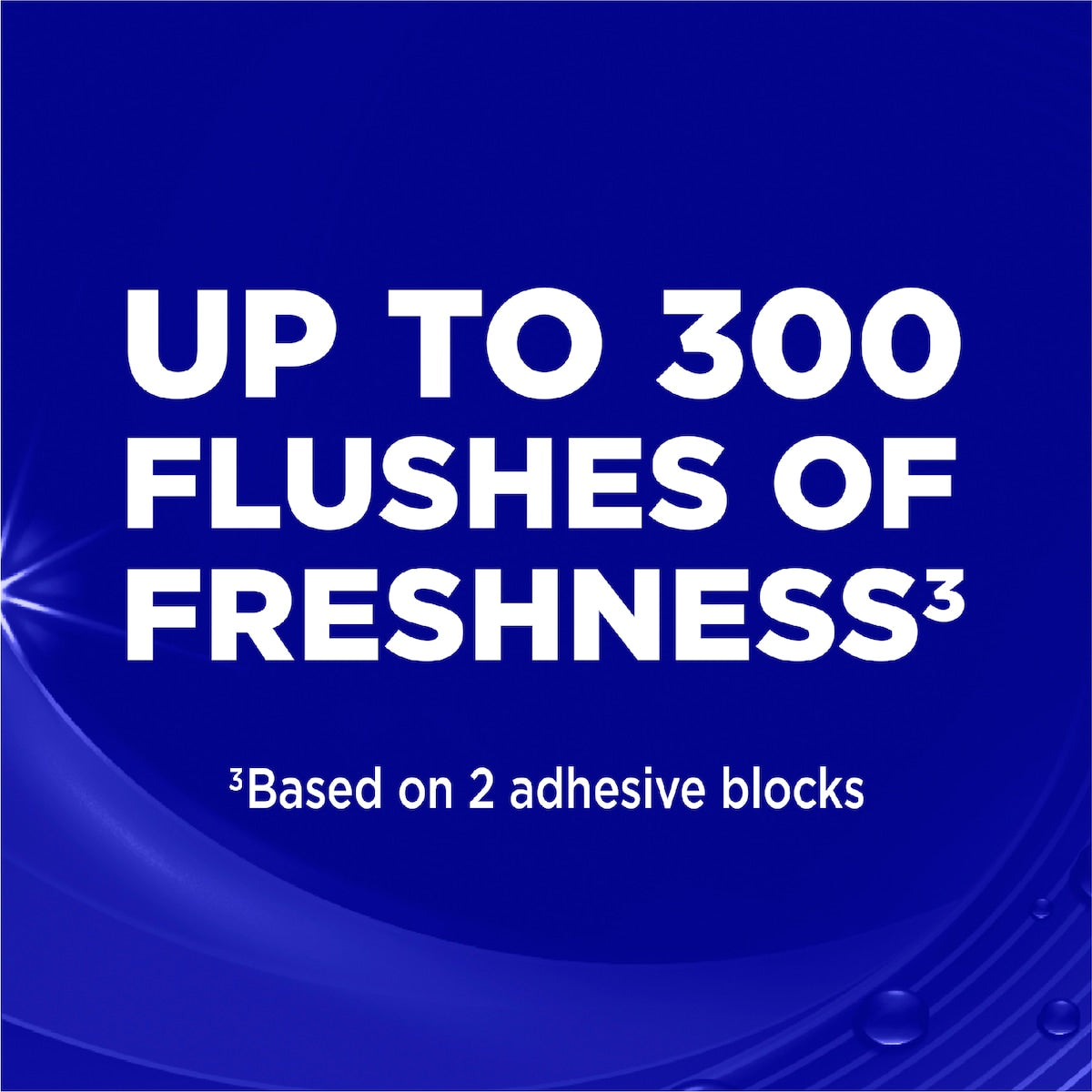 Harpic Hygenic & Fresh Sticker Adhesive Toilet Block Marine 2 Pack